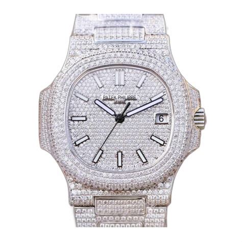 iced out patek philippe aaa replica